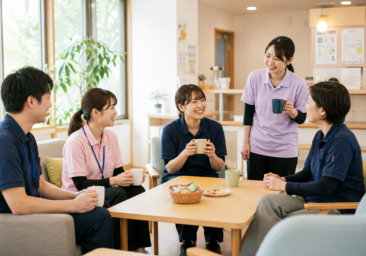 働く環境 社会福祉法人 立葵会 岐阜県瑞穂市「タチアオイの教室」