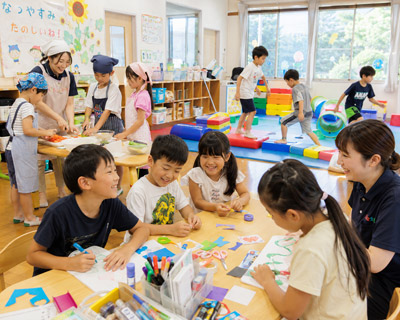 夏休み1日の流れ