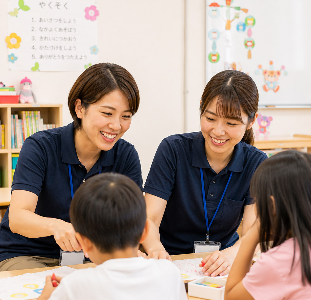 福祉・療育の仕事が初めての方も 社会福祉法人 立葵会 岐阜県瑞穂市「タチアオイの教室」