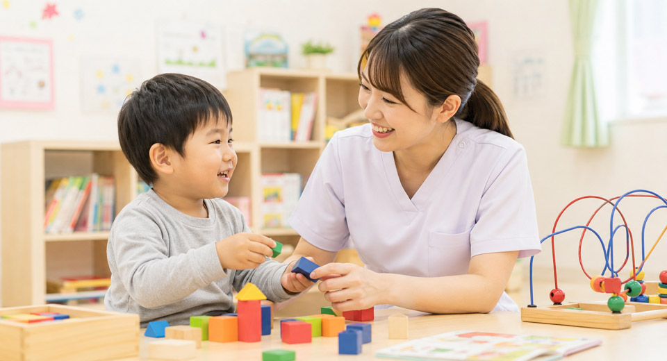 仕事内容 療育活動への参加・連携 社会福祉法人 立葵会 岐阜県瑞穂市「タチアオイの教室」