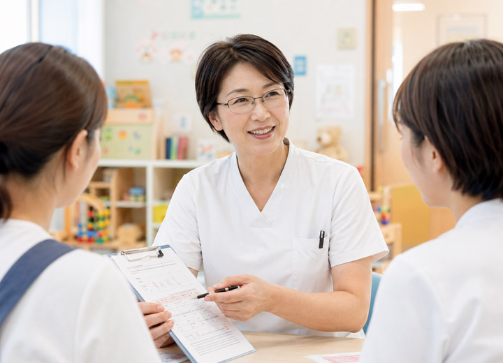 看護師スタッフの声 NICUより転職 社会福祉法人 立葵会 岐阜県瑞穂市「タチアオイの教室」