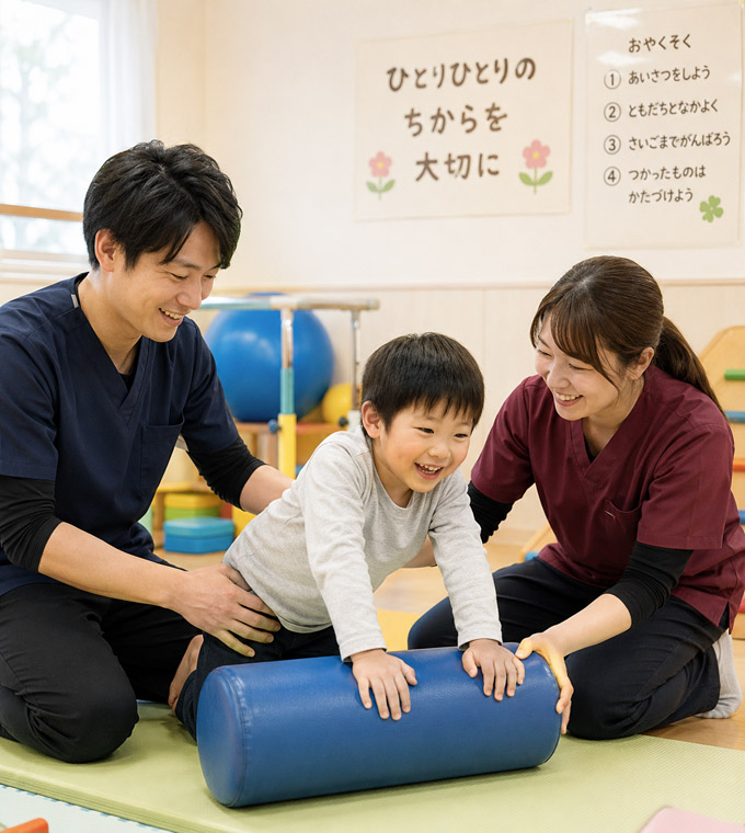 職種紹介　理学療法士・作業療法士・言語聴覚士（PT・OT・ST）　社会福祉法人　立葵会　岐阜県瑞穂市「タチアオイの教室」