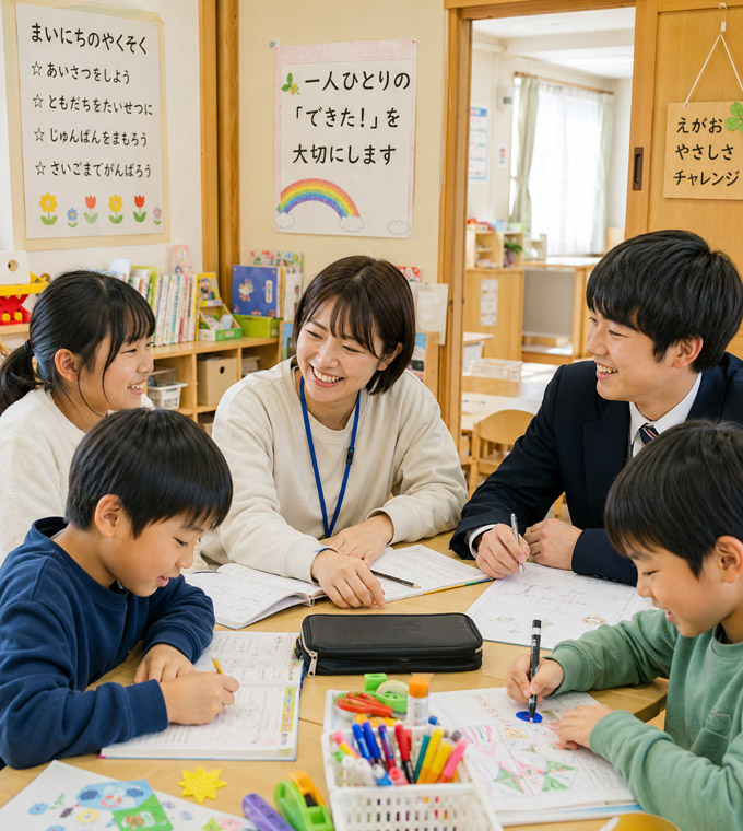 職種紹介　指導員　社会福祉法人　立葵会　岐阜県瑞穂市「タチアオイの教室」