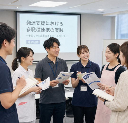 外部研修参加支援 社会福祉法人 立葵会 岐阜県瑞穂市「タチアオイの教室」