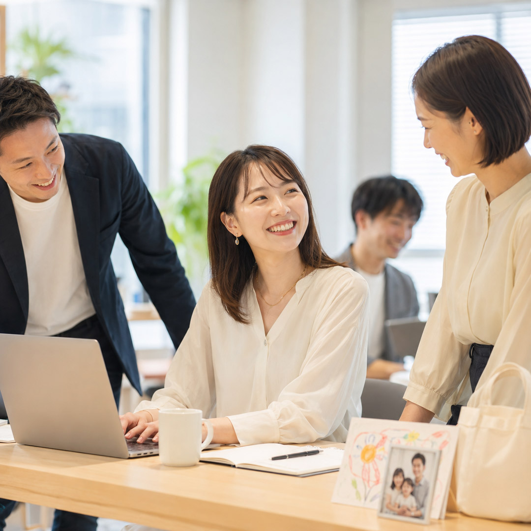 福利厚生 子育て・家族支援制度 社会福祉法人 立葵会 岐阜県瑞穂市「タチアオイの教室」