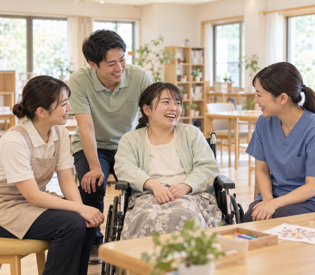 立葵会の介護士とは 立葵の杜 社会福祉法人 立葵会 岐阜県瑞穂市