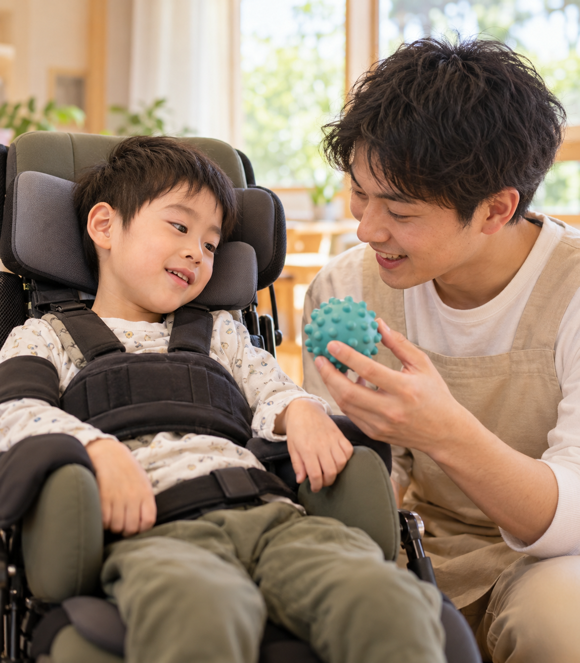 一人ひとりに合わせた支援　放課後等デイサービス　立葵の杜