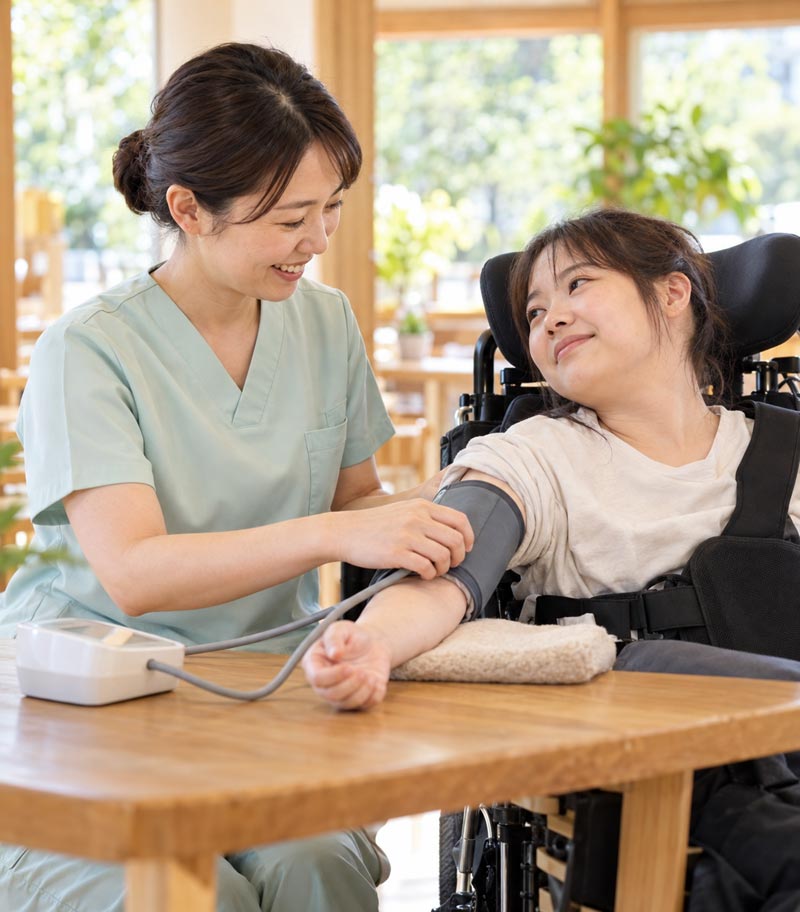 生活介護　医療的ケア対応　立葵の杜