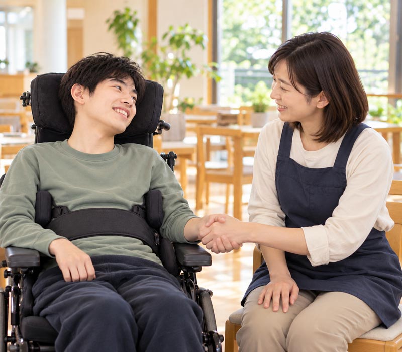 放課後デイから生活介護へ　立葵の杜　社会福祉法人　立葵会